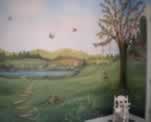 Baby Nursery Garden Mural